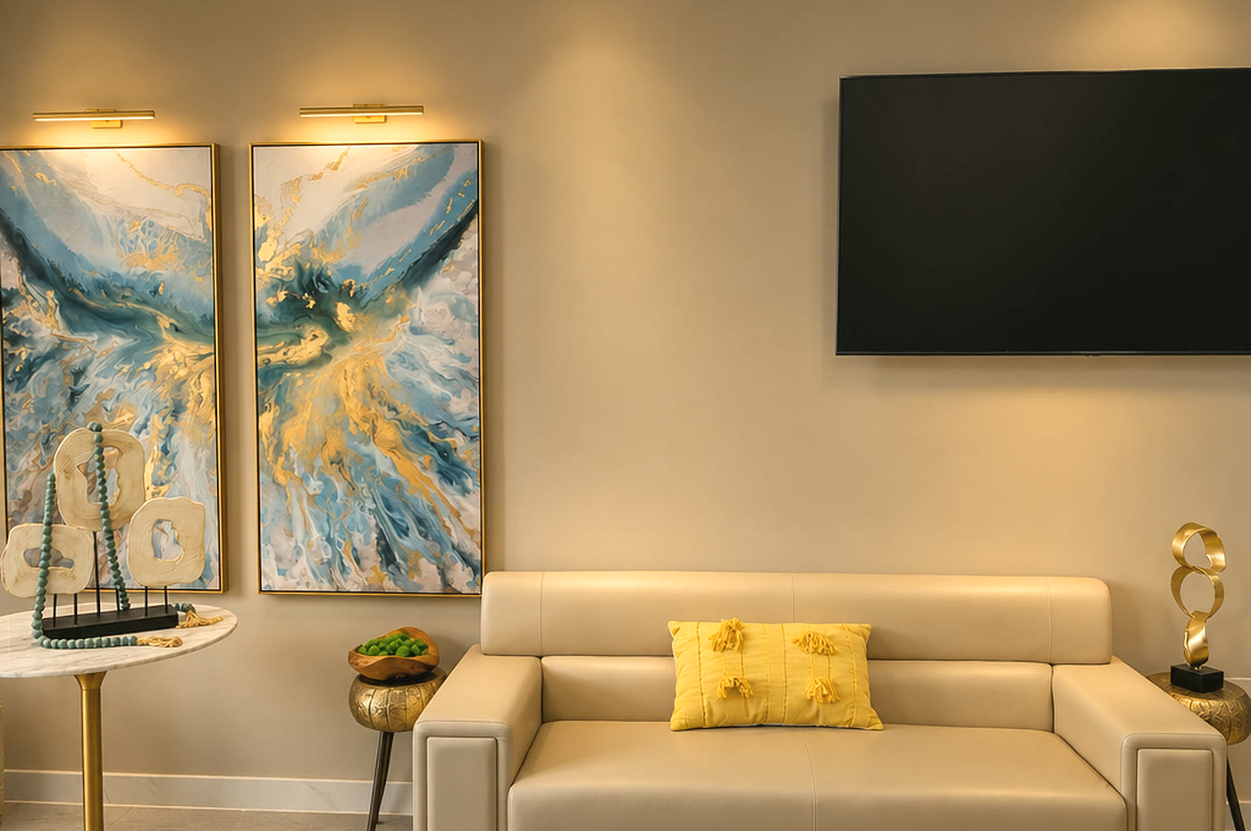 The Qua waiting lounge